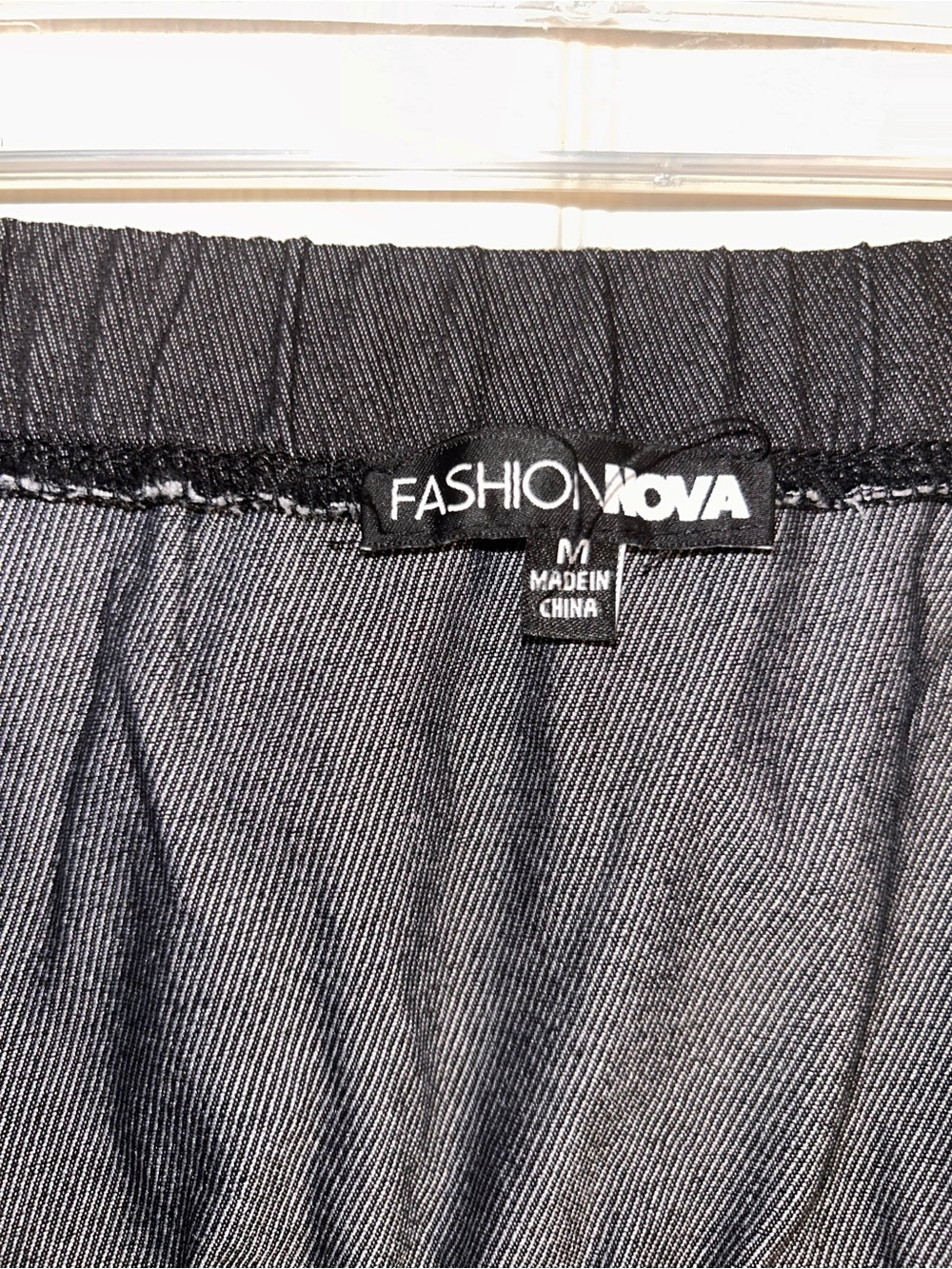 Fashion Nova Black Strapless Wide-Leg Jumpsuit with Cargo Pockets - Picture 4 of 14